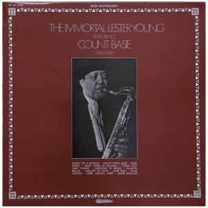 Lester Young Featuring Count Basie - The Immortal Lester Young (LP, Comp)
