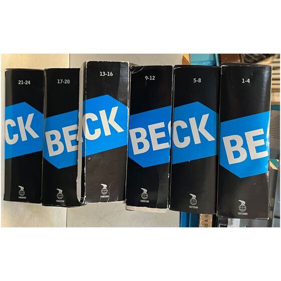Komplett samling 1-24 Beck dvd boxar