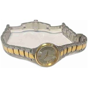 Juvel guld -& silverpläterad armbandsklocka dam