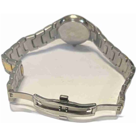 Juvel guld -& silverpläterad armbandsklocka dam