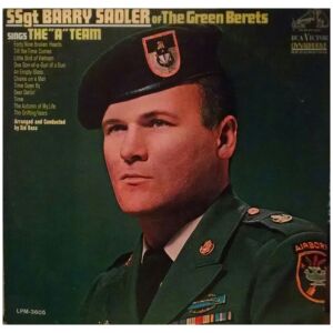Barry Sadler - Sings The A Team (LP, Album, Mono)