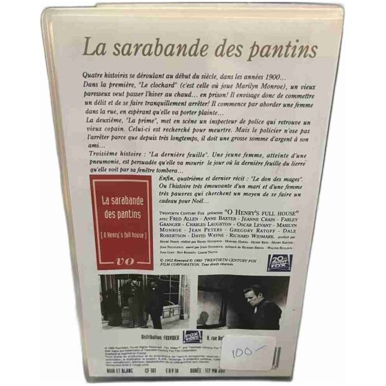 La sarabande des pantins - O. Henry´s Full house - Marilyn Monroe
