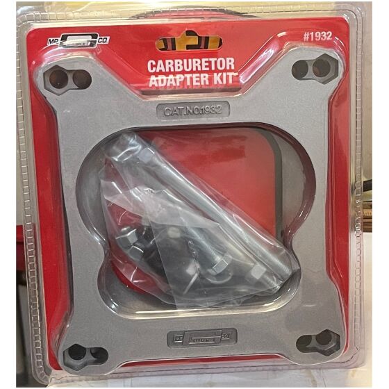 ADAPTERPLATTA 0,75" 15x16,5cm 4-port till QUADRAJET