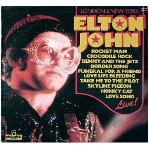 Elton John - London & New York (LP, Album, RE)