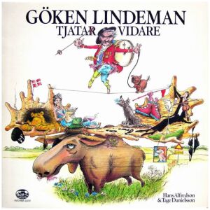Hans Alfredson & Tage Danielsson - Göken Lindeman Tjatar Vidare (LP, Album)