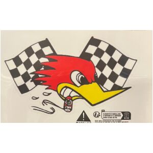 Mr Horsepower Hacke Hackspett Racing dekal 15x8 cm