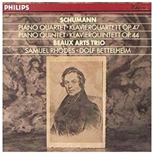Schumann*, Beaux Arts Trio - Piano Quartet In E Flat, Op. 47 / Piano Quintet In E Flat, Op. 44 (CD, Album, PDO)
