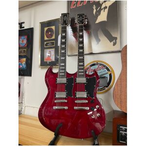 Harley Benton DC-Custom II 612 Cherry - USED