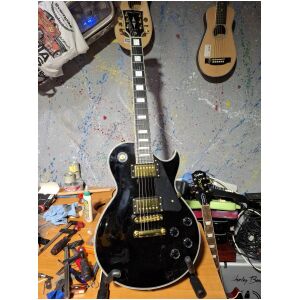 Harley Benton SC500 black and gold - USED