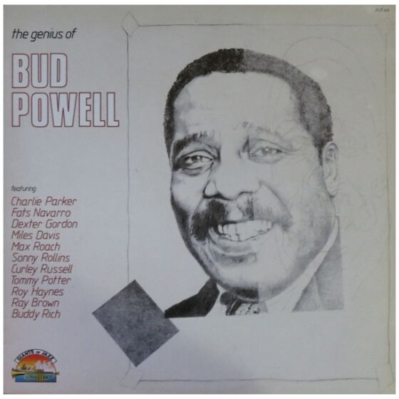 Bud Powell - The Genius Of Bud Powell (LP, Comp, RE)