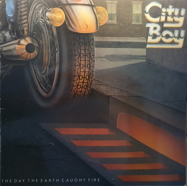 City Boy - The Day The Earth Caught Fire (LP, Album)
