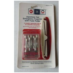 AC DELCO M16-174 GLASSÄKRINGSATS JAPANSKA BILAR