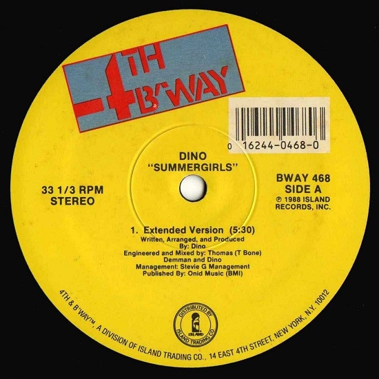 Dino (2) - Summergirls (LP)