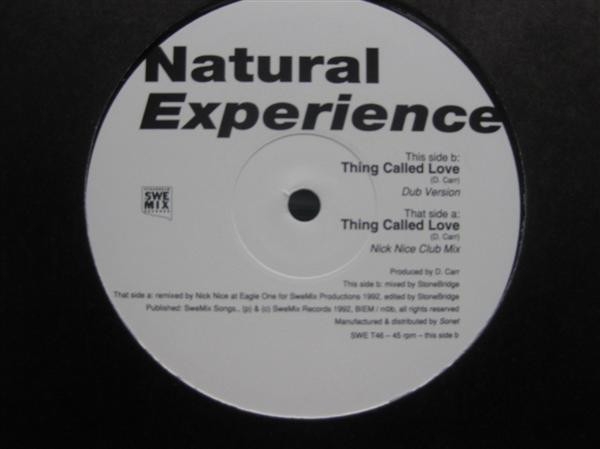 Natural Experience - Thing Called Love (LP)