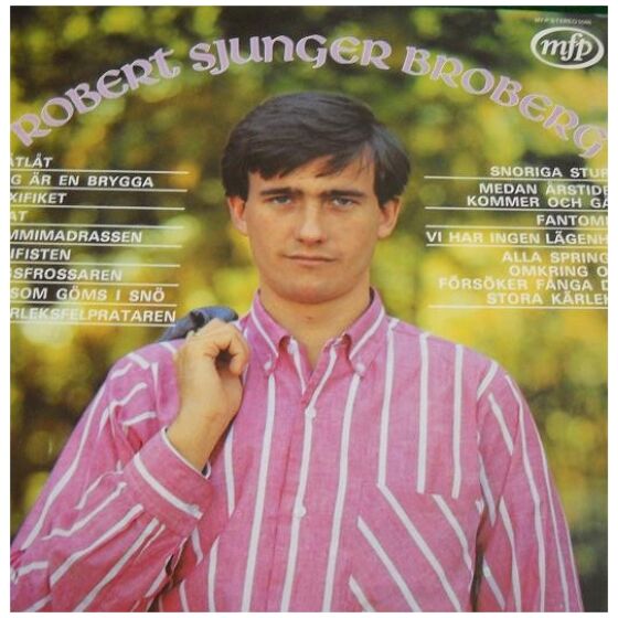 Robert Broberg - Robert Sjunger Broberg (LP, Comp)