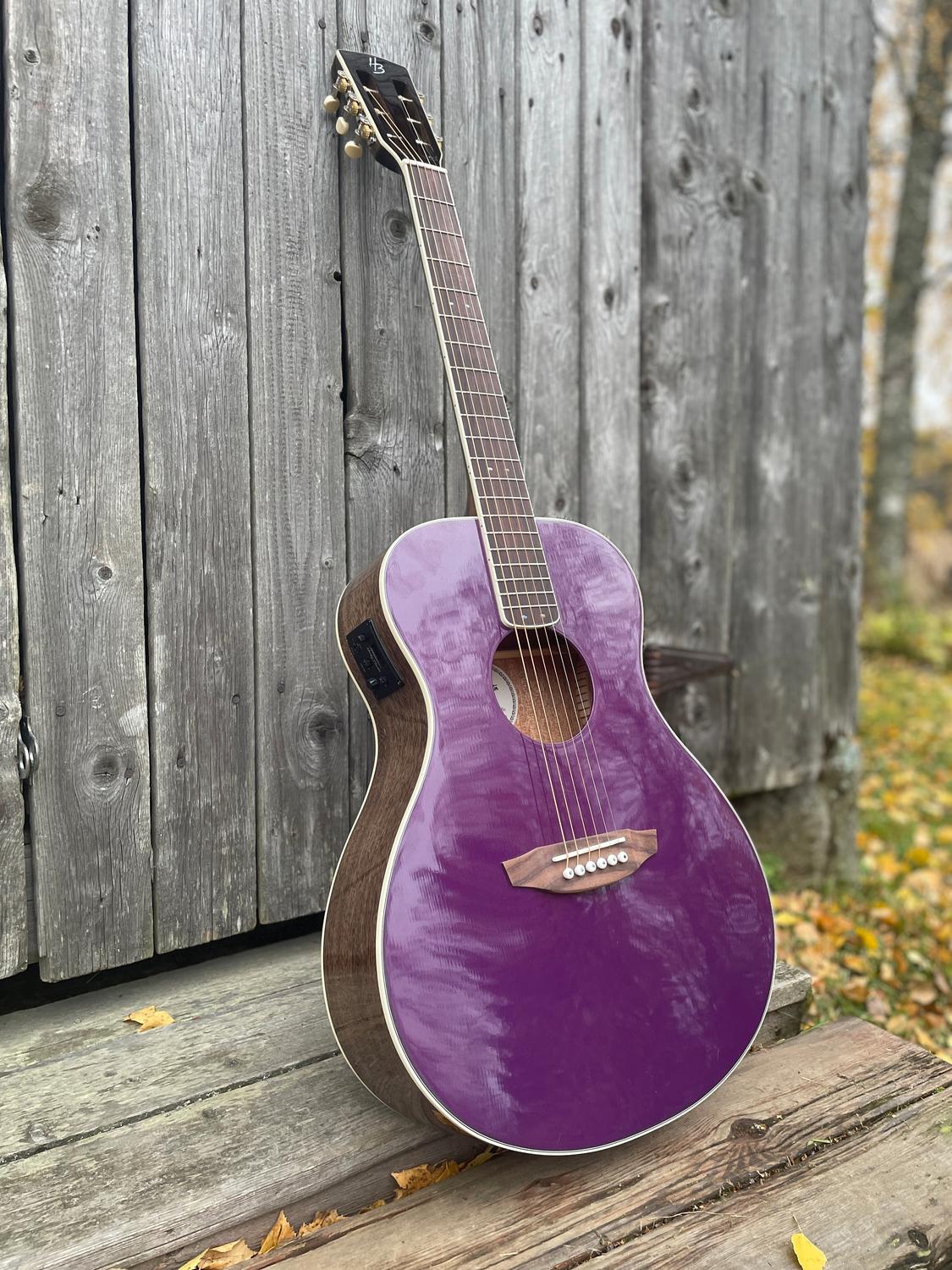 Harley Benton CLF-50E Purple Metallic