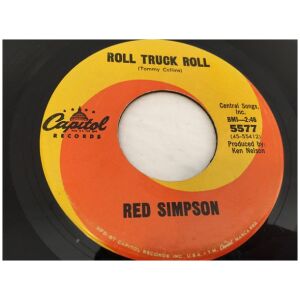 Red Simpson - Roll Truck Roll / Runaway Truck (7, Single, Los)