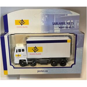 Ålands Posten bil nr 25 2012 Rigid Truck 1986 skala 1:76 Lledo/Corgi