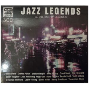 Various - Jazz Legends - 60 All Time Classics (3xCD, Comp)