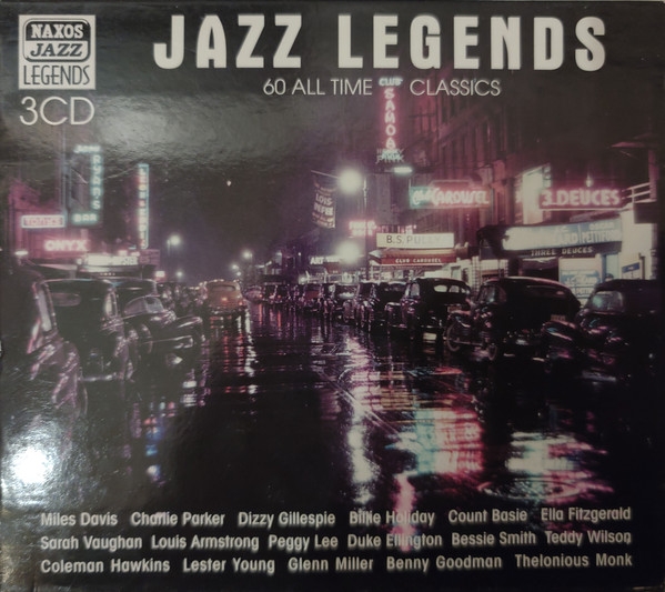 Various - Jazz Legends - 60 All Time Classics (3xCD, Comp)