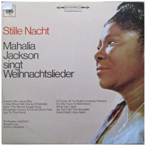 Mahalia Jackson - Stille Nacht - Mahalia Jackson Singt Weihnachtslieder (LP, Album, RE)
