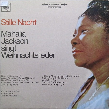 Mahalia Jackson - Stille Nacht - Mahalia Jackson Singt Weihnachtslieder (LP, Album, RE)