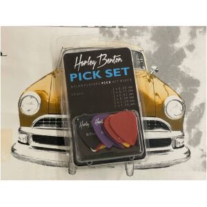 Harley Benton plektrum set blandade storlekar 12 st