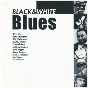Various - Black & White Blues (2xCD, Comp, RM)