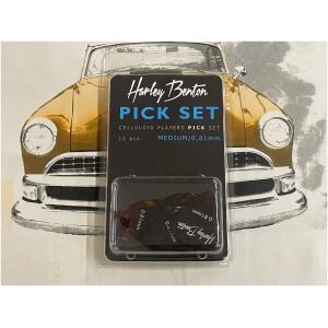 Harley Benton plektrum set MEDIUM 12 st