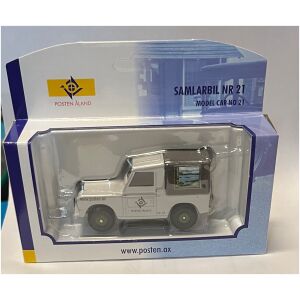 Ålands Posten bil nr 21 2009 Land Rover series 2 1958 skala 1:45 Lledo/Corgi