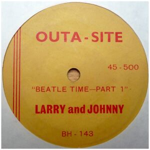 Larry And Johnny* - Beatle Time Part 1 And 2 (7, Single, Mono)