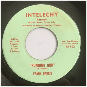 Frank Darris - Running Gun / Standing In My Pride (7, Single)