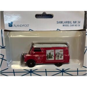 Ålands Posten bil nr 34 Bedford van 1960 God Jul skala 1:76 Lledo/Corgi