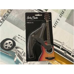 Harley Benton Capo för el och akustisk gitarr