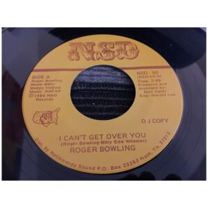 Roger Bowling - I Cant Get Over You (7, Single, Promo)
