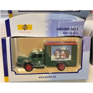 Ålands Posten bil nr 23 2010 Berliet DG 120 1950 God Jul skala 1:68 Lledo/Corgi