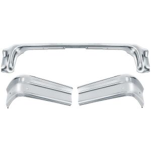 Stötfångare bak 3 delad 1958 chevrolet ORG OMKROMAD