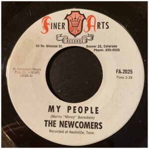 The Newcomers (14) - My People (7, Single)