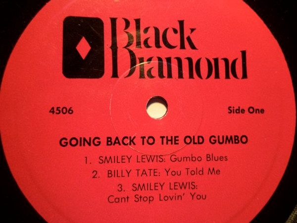 Smiley Lewis, Billy Tate, Jesse Allen, Archibald - Going Back To The Old Gumbo (7, EP)