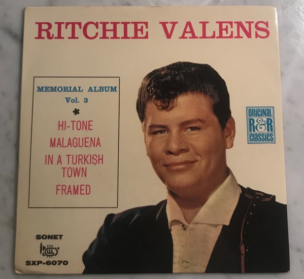 Ritchie Valens - Memorial Album Vol. 3 (7, EP, Bla)