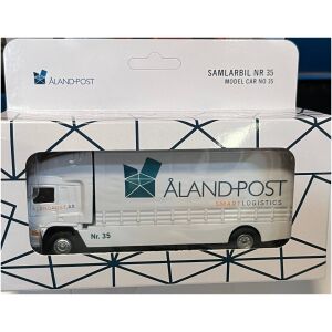 Ålands Posten bil nr 35 ERF Truck 2001 skala 1:64 Corgi