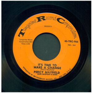 Percy Mayfield - Mike Akopoff & Band - Its Time To Make A Change / We Both Must Cry (7, Single)