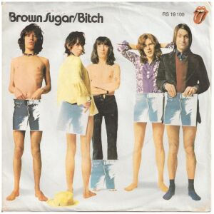The Rolling Stones - Brown Sugar / Bitch (7, Single, Pus)