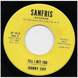 Johnny Tipp - Your Cheatin Heart (7, Single)