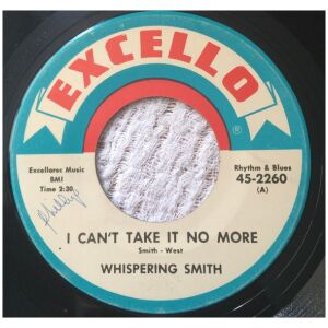 Whispering Smith - I Cant Take It No More / Baby Youre Mine (7)