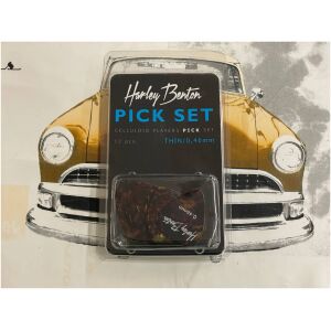 Harley Benton plektrum set THIN 12 st