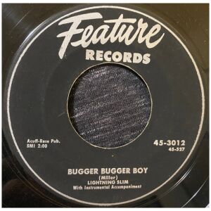 Lightning Slim - Bugger Bugger Boy / Ethel Mae (7)