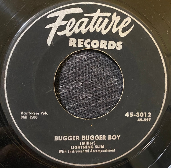 Lightning Slim - Bugger Bugger Boy / Ethel Mae (7)