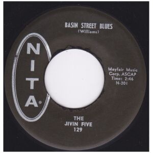 The Jivin Five (2) - Basin Street Blues / South (7, Single)