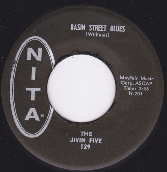 The Jivin Five (2) - Basin Street Blues / South (7, Single)